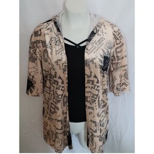 Harry Potter Size Medium Creme Cardigan